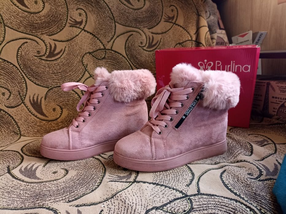 Ботінки зимові, 39розмір, устілка 24 см