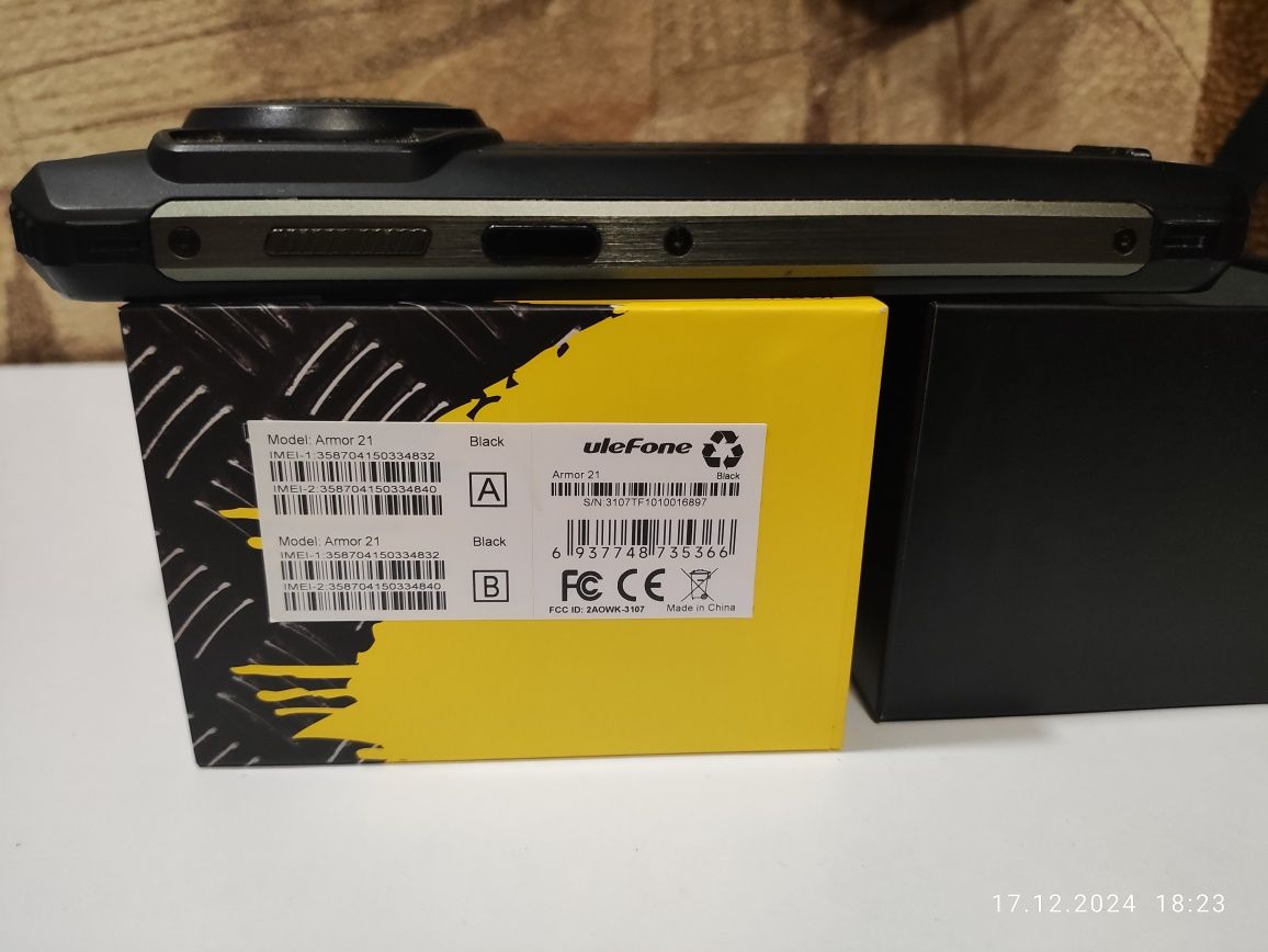 Продам  захищений смартфон Ulefone Armor 21 8/256GB NFC в гарному стан