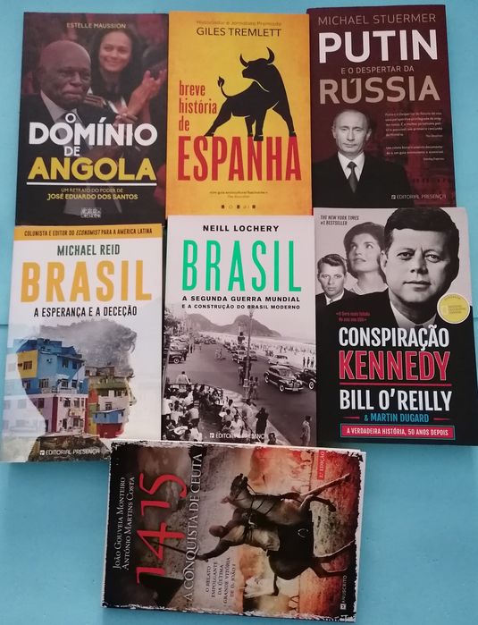 Livros NOVOS História/Economia-Desde 2,90€-Portes grátis-ler d