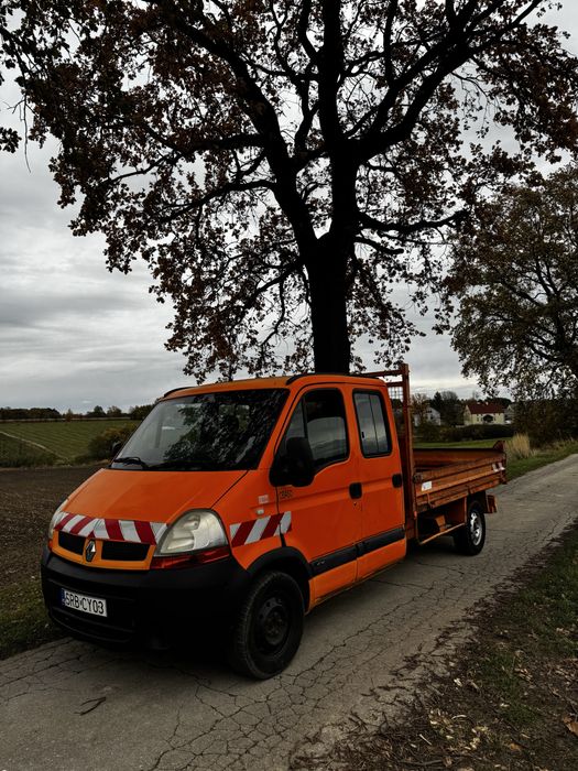 Renault Master 2.5DCI Wywrotka Kiper 7 osobowy