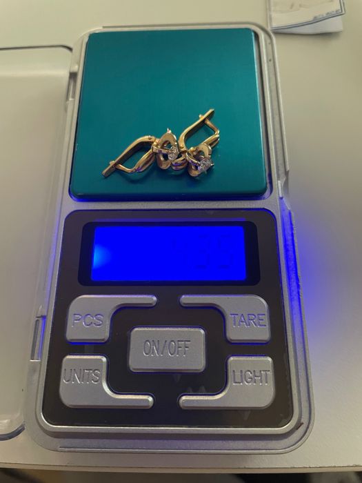 Набор 750 проба з діамантами