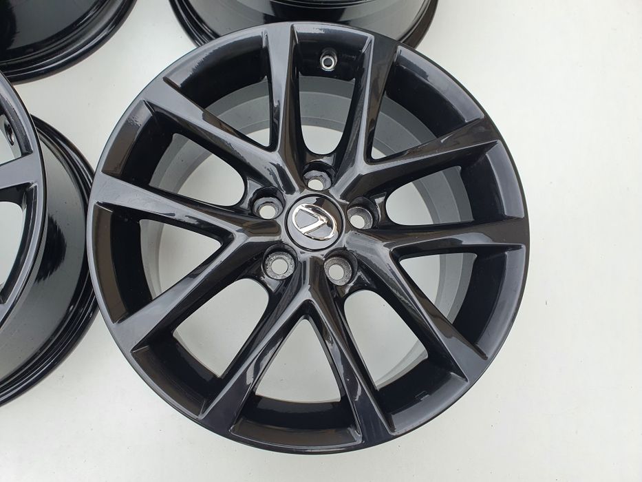 LEXUS 17" f-sport 5x114,3 felgi aluminiowe 8J czarny polysk