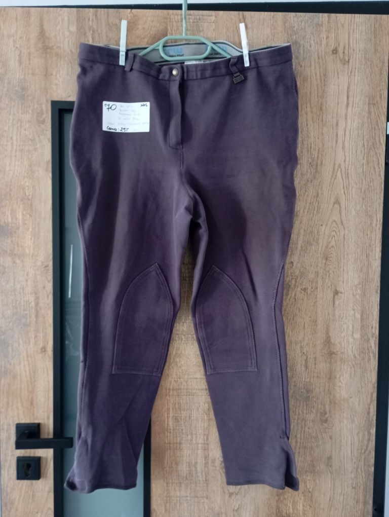 70 bryczesy CRW XXL fiolet burgund