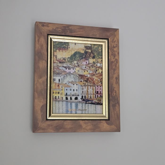 Goebel Obraz porcelanowy GUSTAV KLIMT  Malcesine