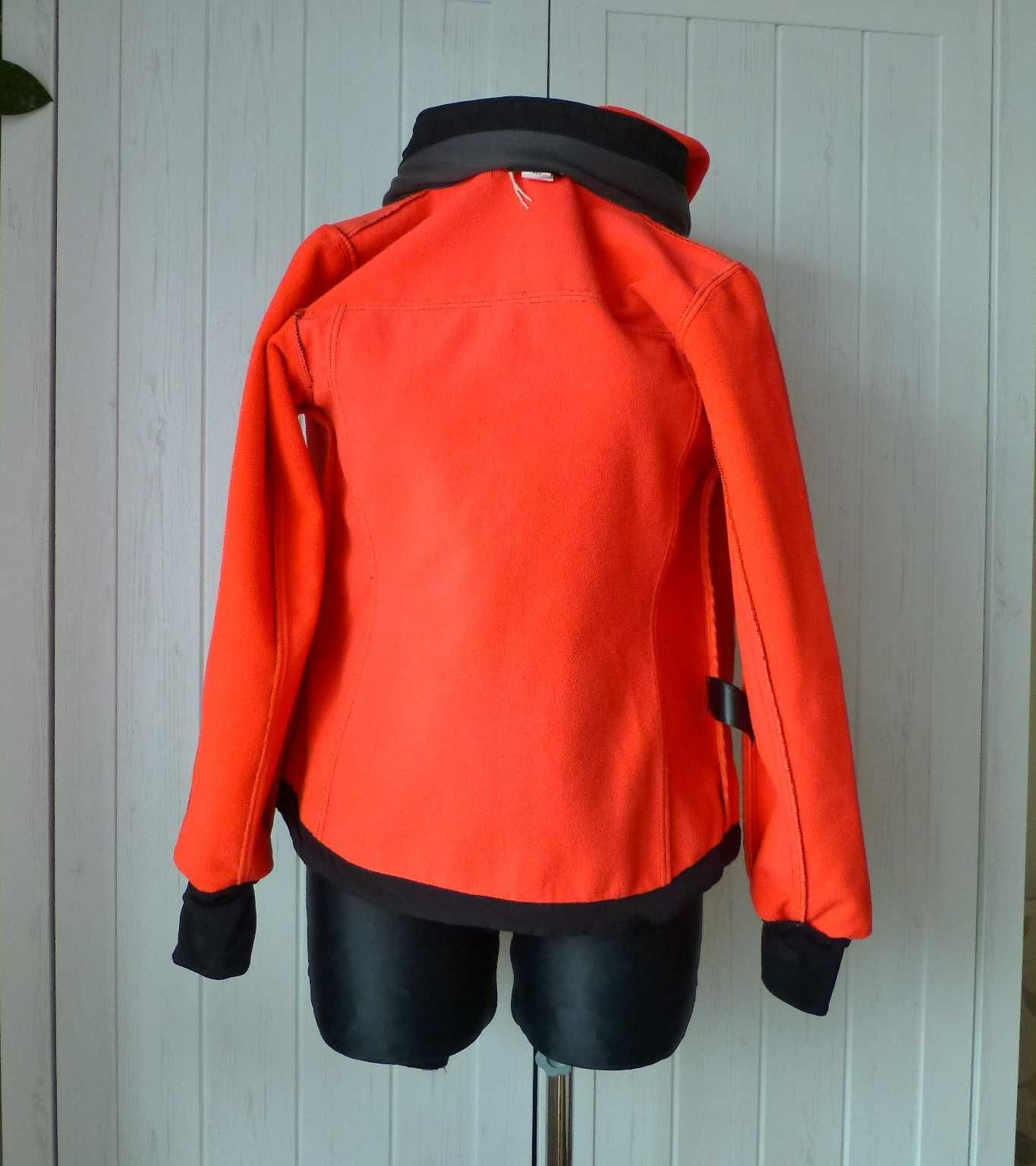 H&M Sport damski softshell kurtka polarowa z kapturem  XS S