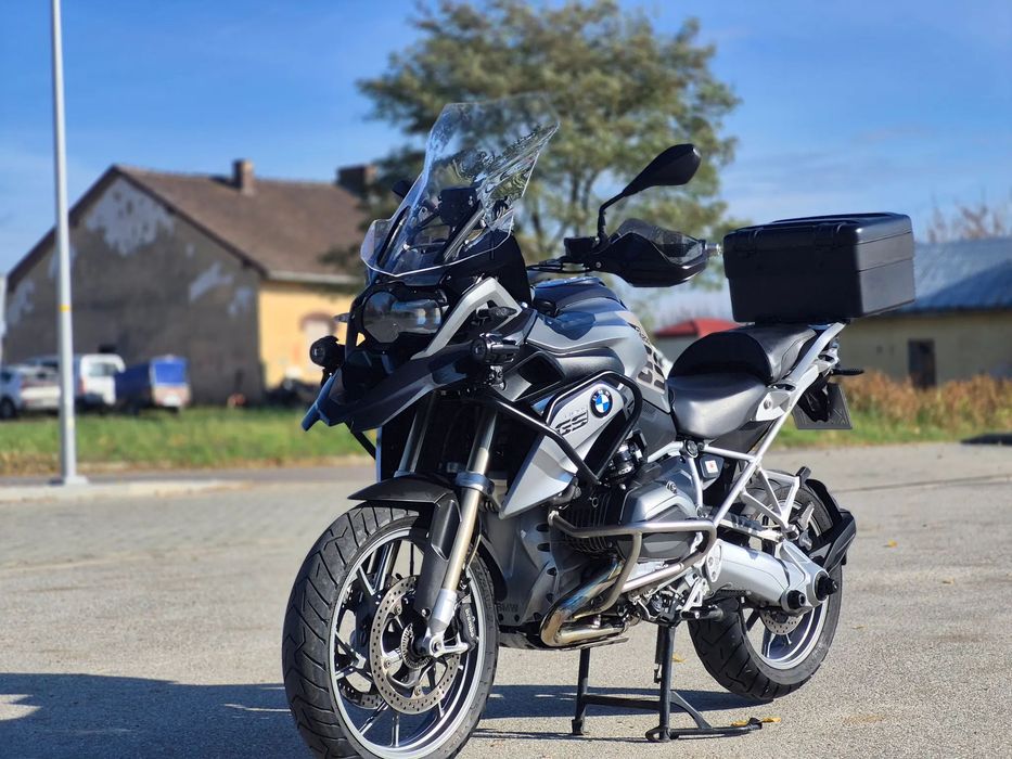BMW GS BMW R1200GS GS Piękny kufer orginał dodatki