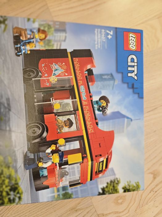 Lego autobus pietrowy 60407 Nowy