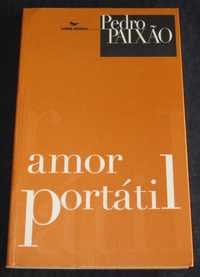 Livro Amor Portátil Pedro Paixão Cotovia
