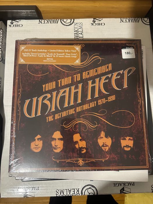 Uriah Heel The Definitive Anthology,winyl Limitowana żółta, nowa