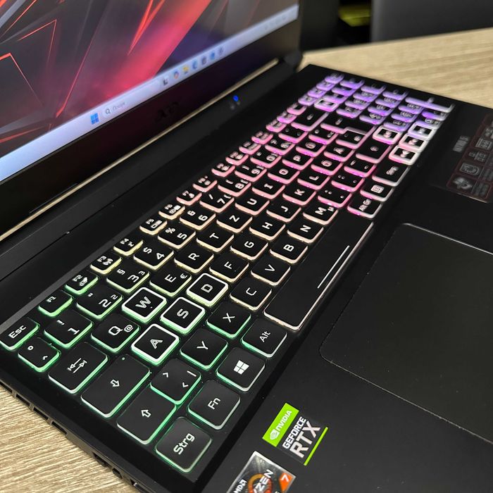 Acer nitro 5 144Hz Ryzen 7 5800H/16GB/1TbSSD/RTX3080-8GB ГАРАНТІЯ