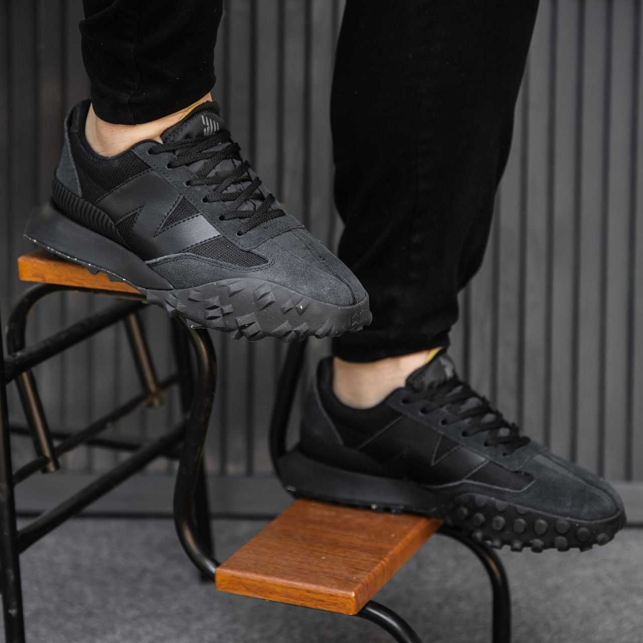 Кросівки New Balance XC-72 Black / кроси Ню Беленс ХС-72 чорні замш