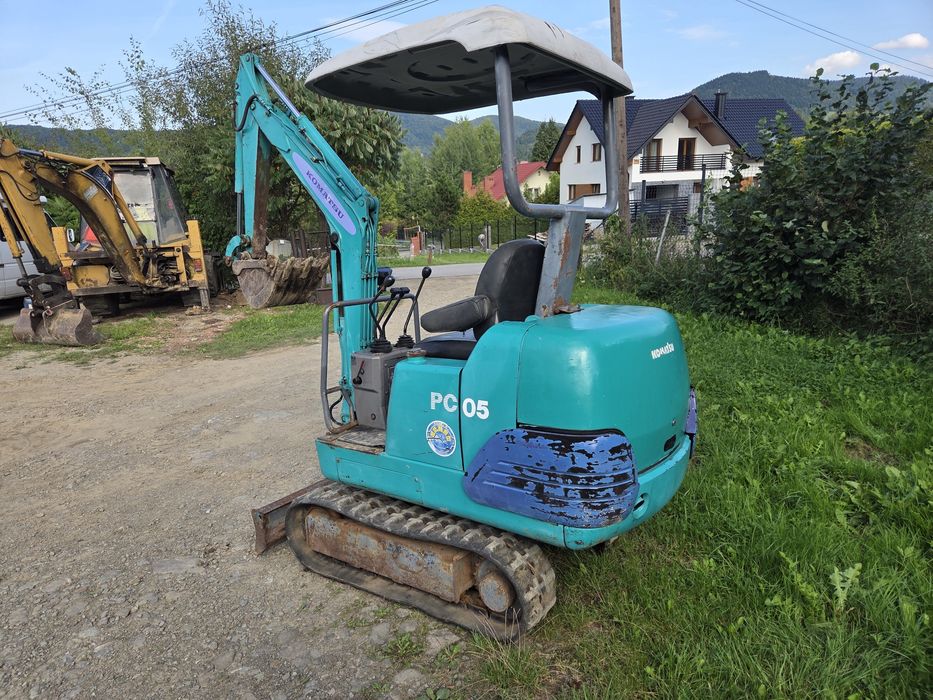 Minikoparka Komatsu PC05 1.5t.**nie.jcb.kubota.terex.yanmar.cat**