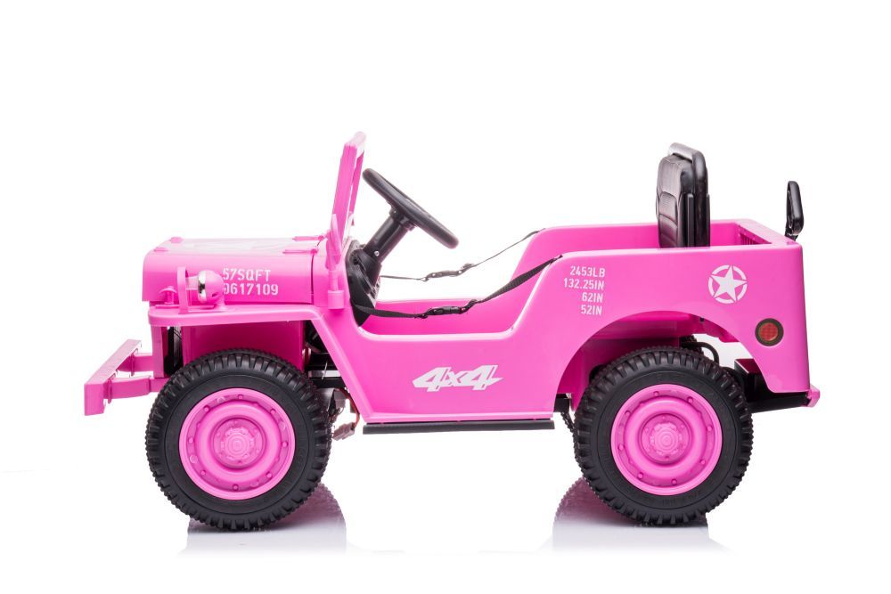 Auto Na Akumulator Jh-103 Różowe 4X4