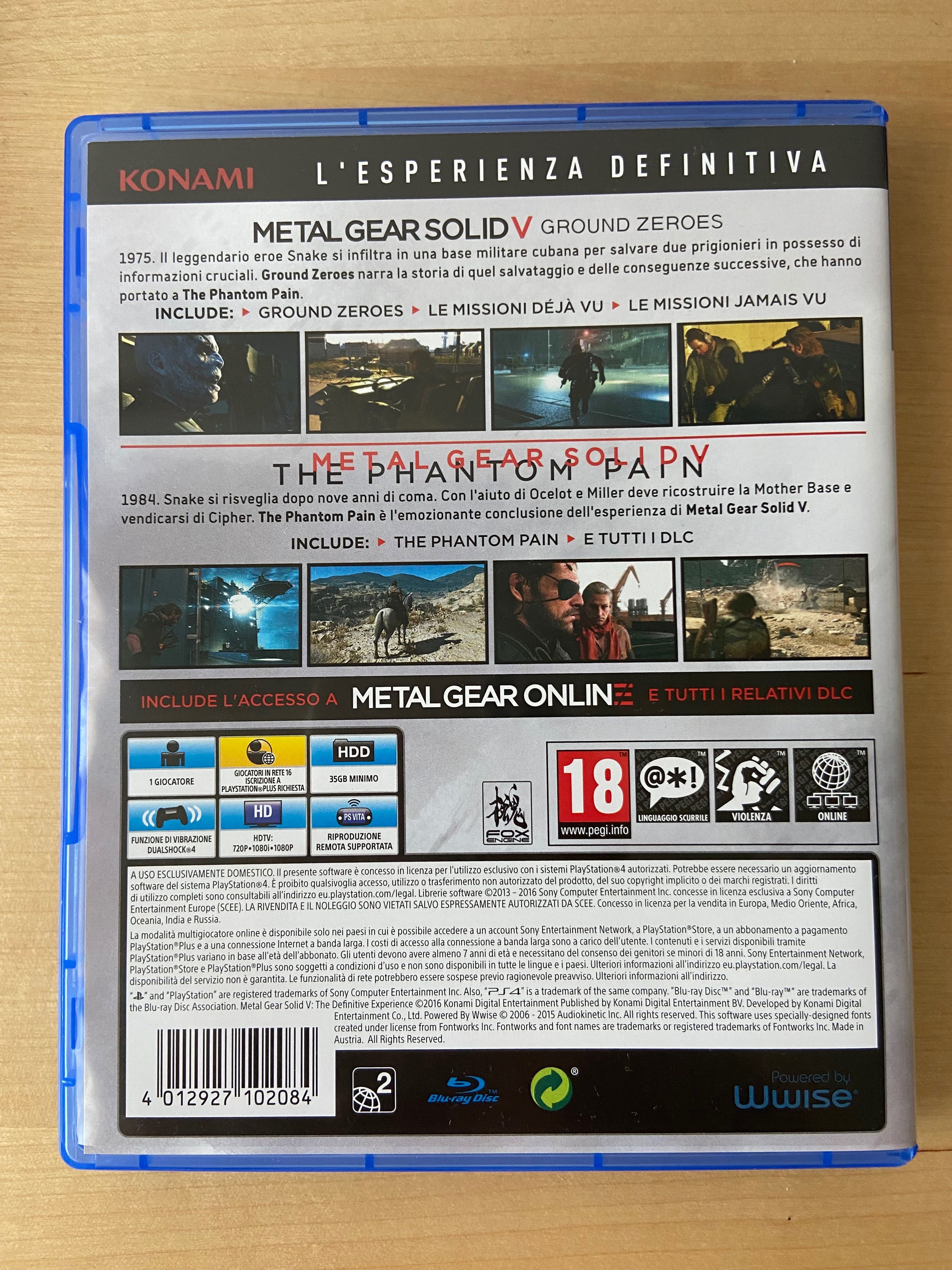Metal Gear Solid 5 The Definitive Experience