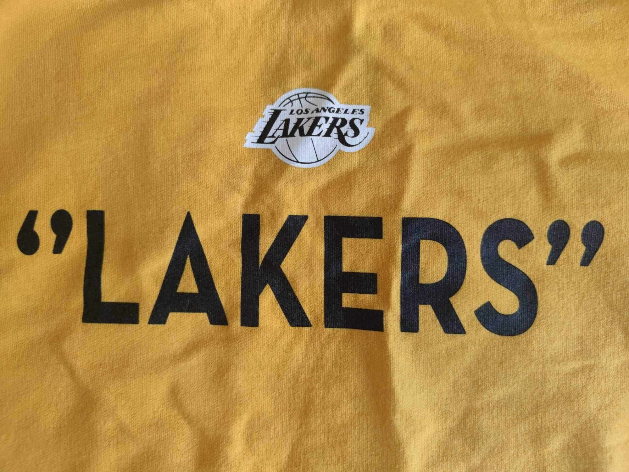 Кофта  Свитшот Худи NBA Lakers Los Angeles, НБА Лейкерс