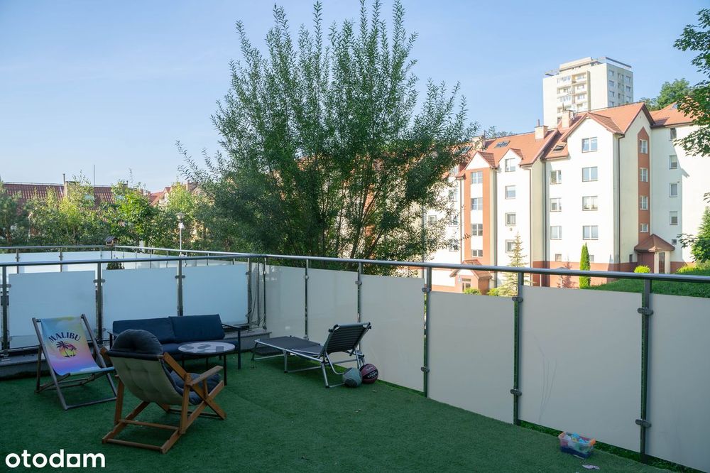 3 pokojowe mieszkanie 50m2 + taras 40m 2