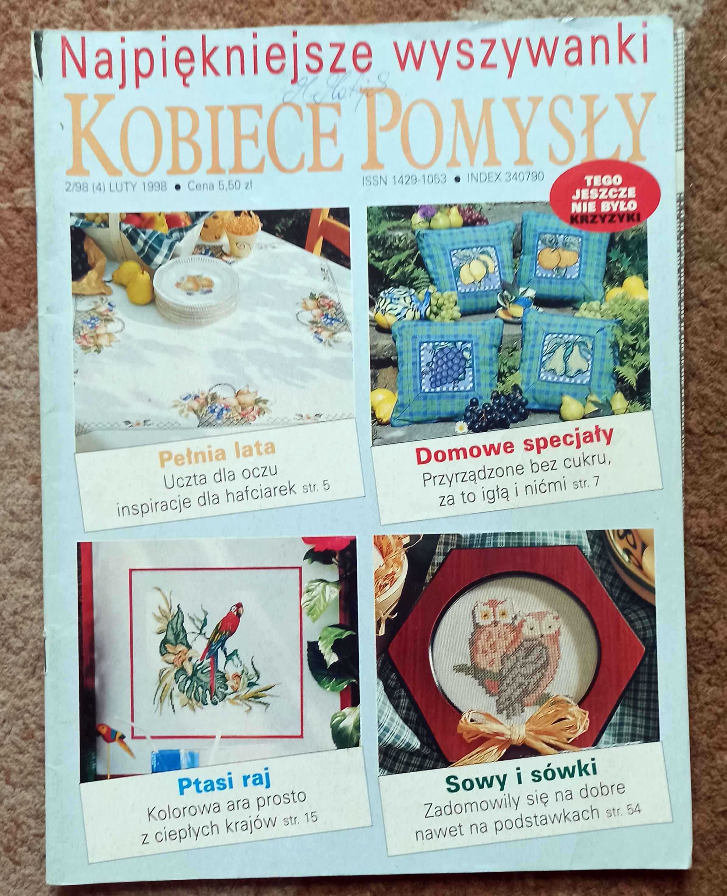 Kobiece pomysły  Nr 2/1998 Czasopismo