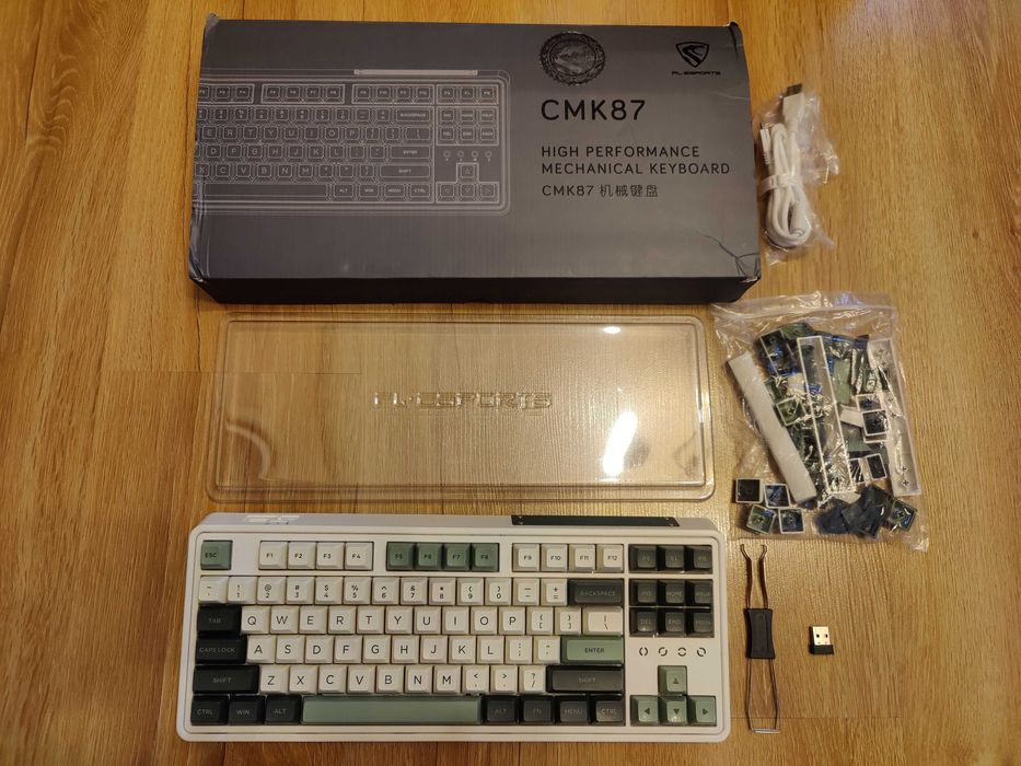 FL ESPORTS CMK87 SAM RGB Kailh MX Cool Mint Switch