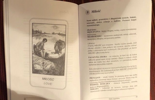 Karty cyganskie z książeczka