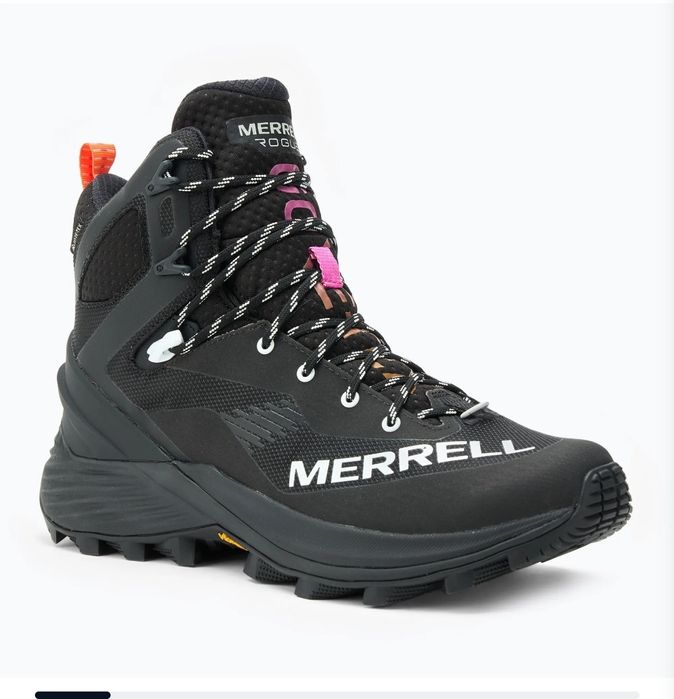 Черевики туристичні чоловічі Merrell Rogue Hiker Mid GTX black