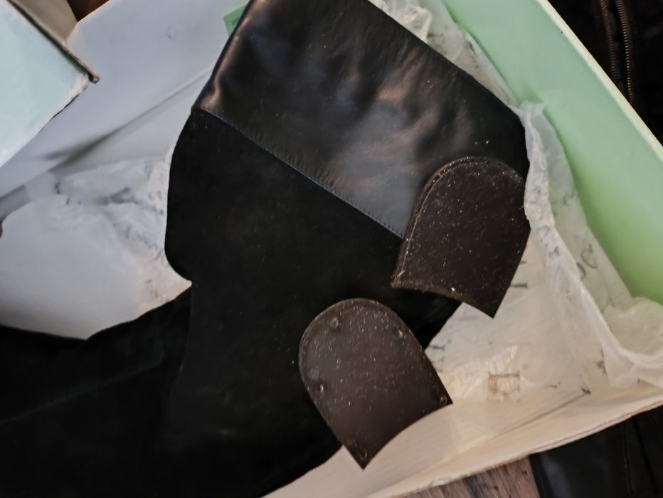 Czarne buty kozaki ocieplane skóra naturalna zamsz Lasocki 39 jak nowe