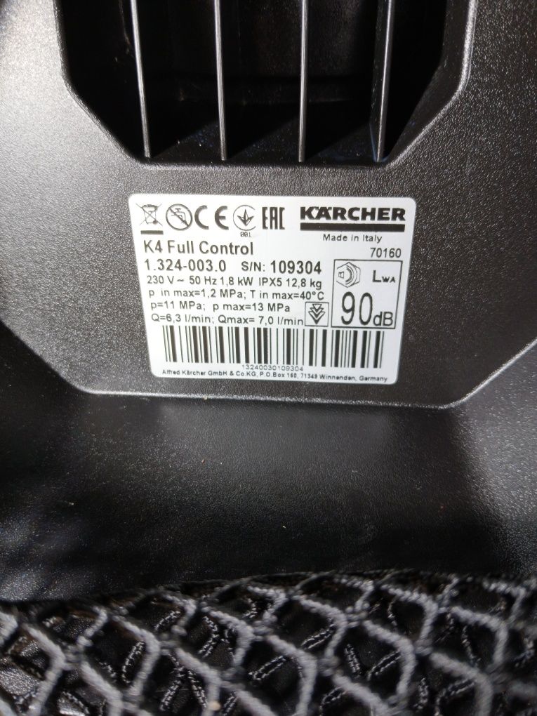 Myjka ciśnieniowa Karcher K4 Full Control