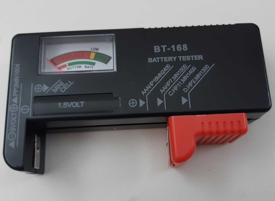 Medidor Testador Universal de Pilhas Baterias Novo