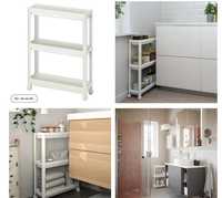 Carrinho de apoio (cozinha ou casa de banho) Ikea - Vesken