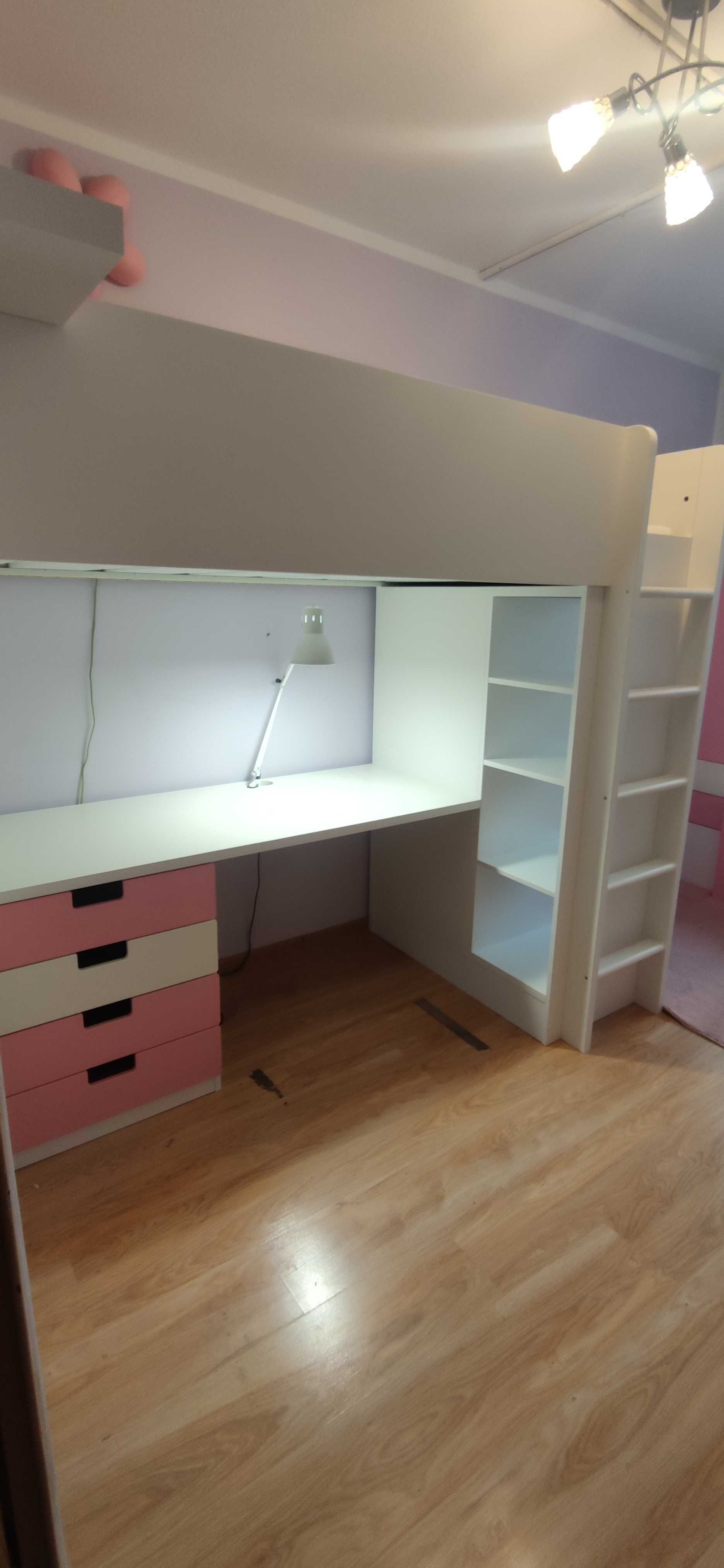 Meble IKEA Stuva - łóżko, szafa, komody
