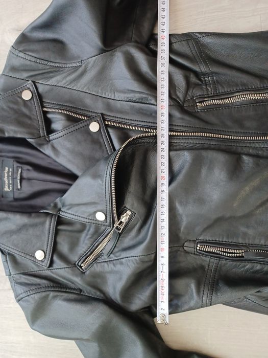 Skórzana kurtka ramoneska r S Stradivarius