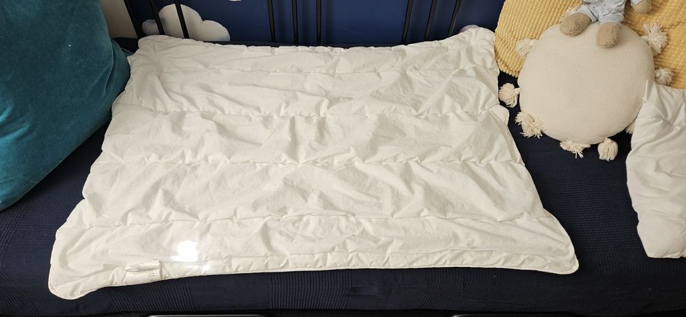 Pościel dla niemowlaka Ikea LEN 33x55 110x125 + materac Krummelur