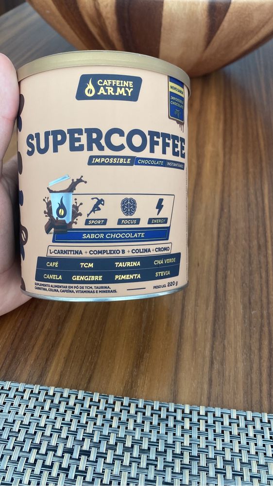 Super coffee [Caffeine ARMY] Pré-workout Biológico