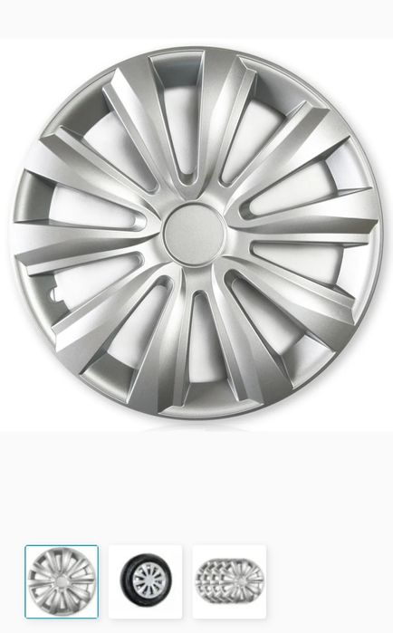 Ковпаки Delta 15" Silver універсальні Jestik