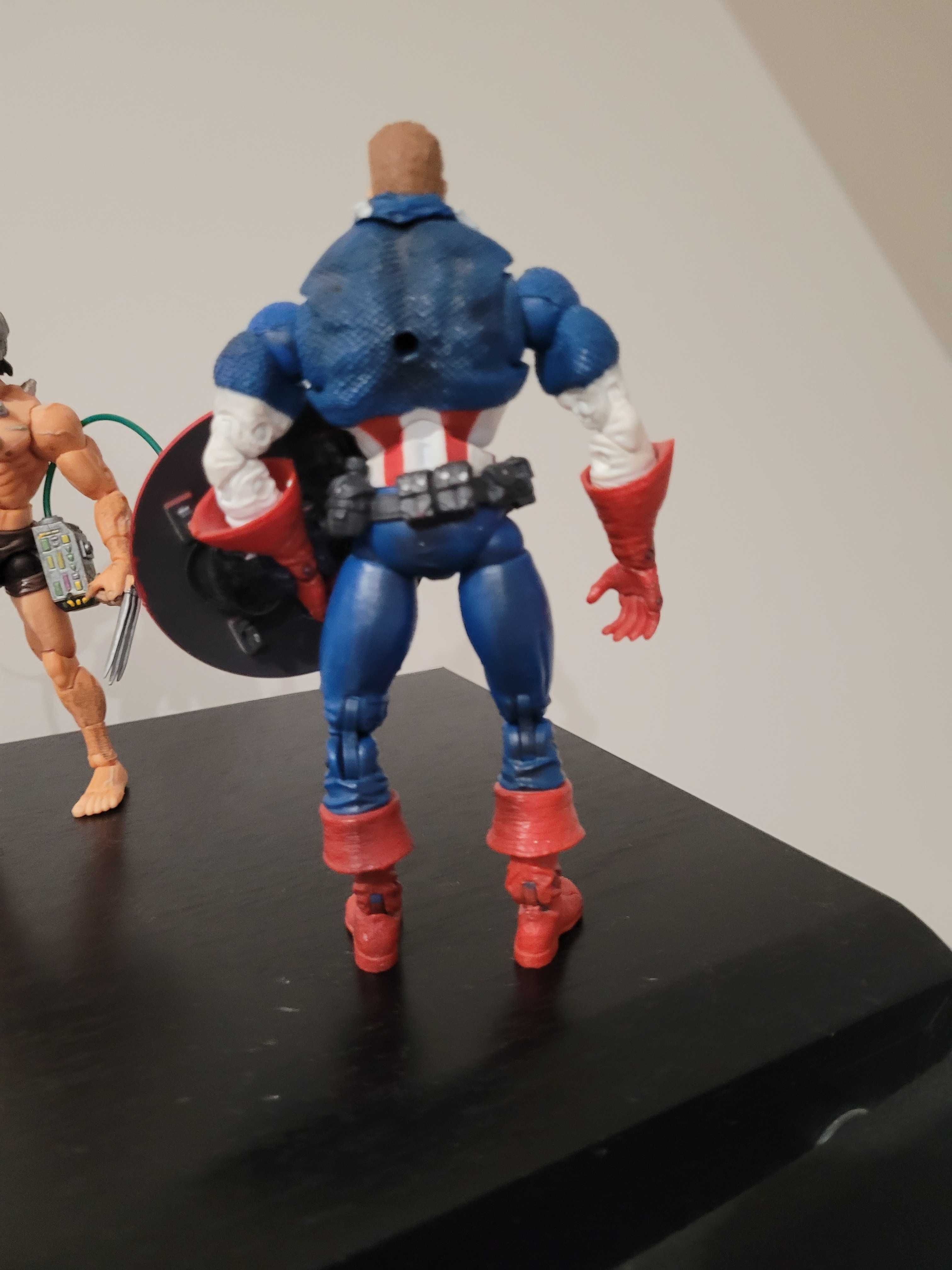 marvel legends captain america face off series