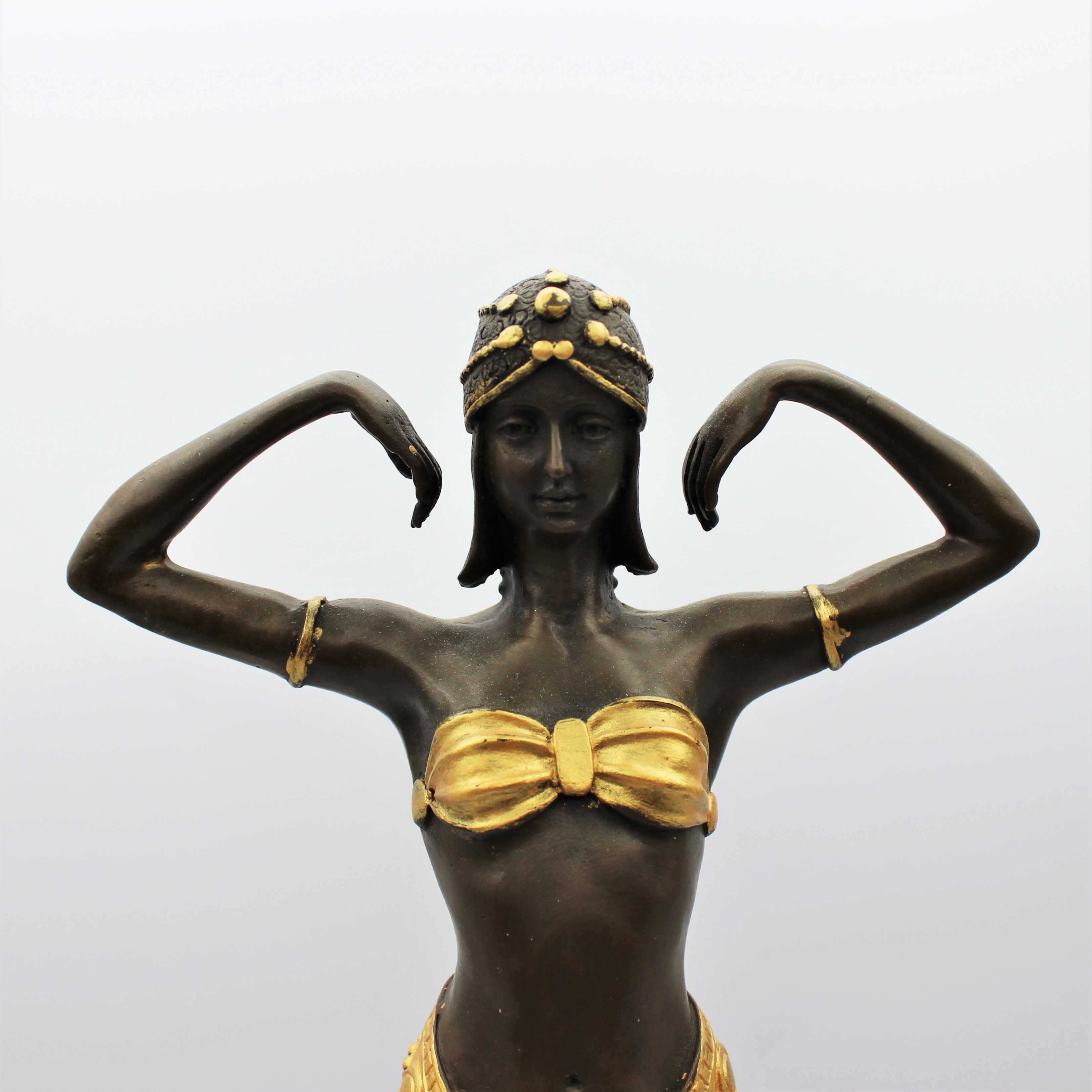 Escultura Odalisca Egípcia em Bronze