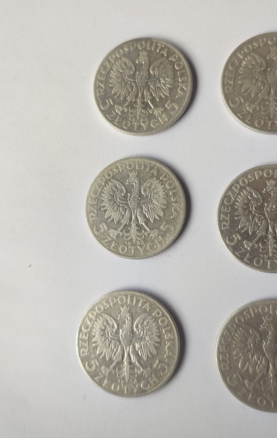 Srebrne monety II RP 5 złotych