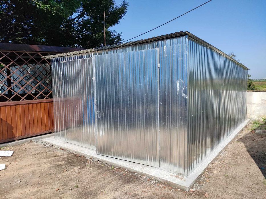 Garaż blaszak 3x5 Magazyn Garaż blaszany 4x5 4x6 7x5 6x8 Hala Wiata