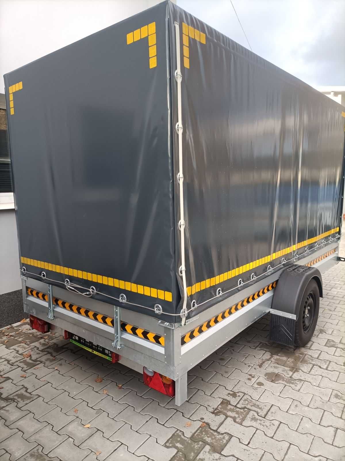 Przyczepa przyczepka samochodowa producent LORA nowa 3,50x1,75x1,80