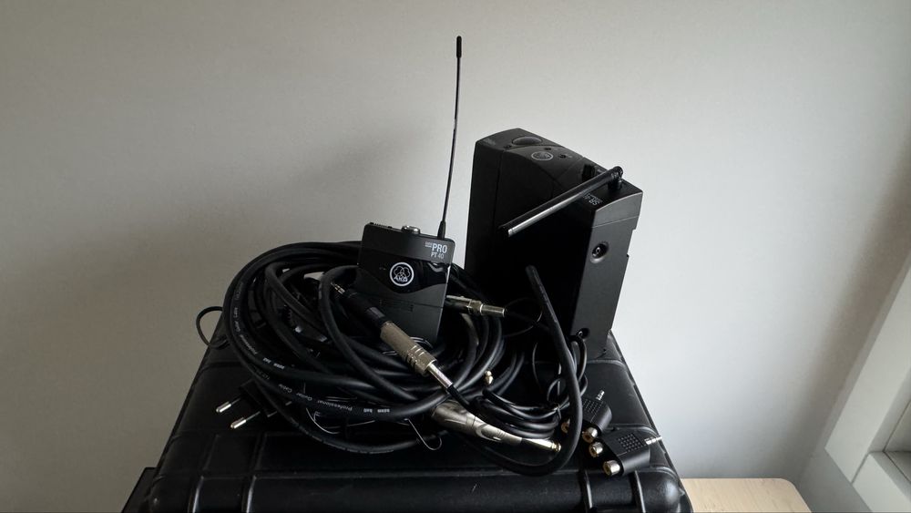 Receptor audio AKG WMS40 como novo