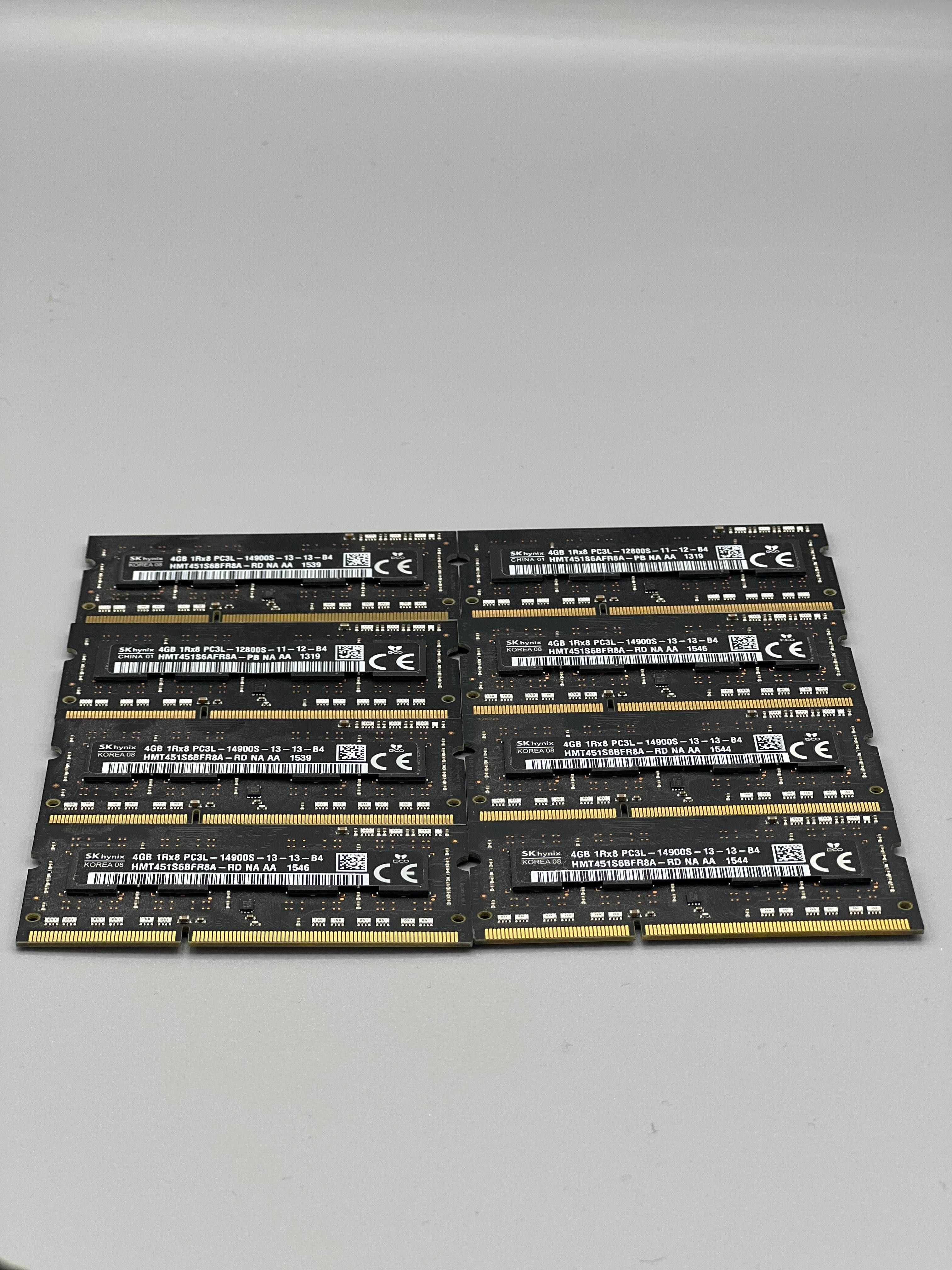 32GB Memória RAM (4GB x 8)
