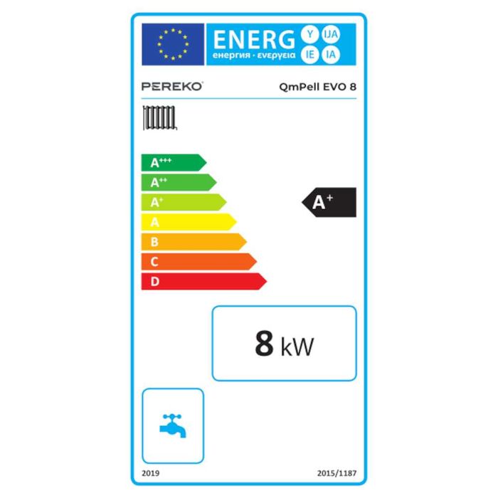 Kocioł Pelletowy PEREKO QmPell EVO 8kW