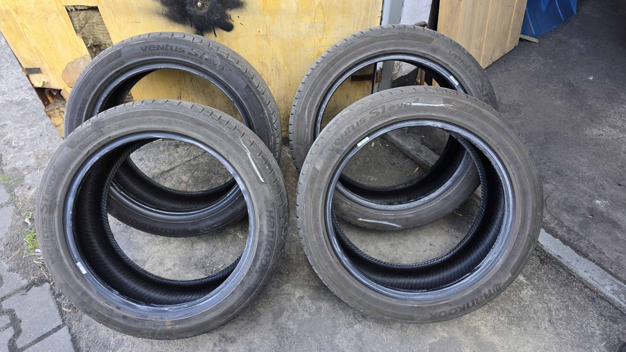 Opony Hankook ventus s1 evo2 225/45/17 DOT 4119