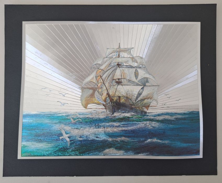 Vários quadros antigos