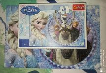Puzzle Elsa Anna kraina lodu