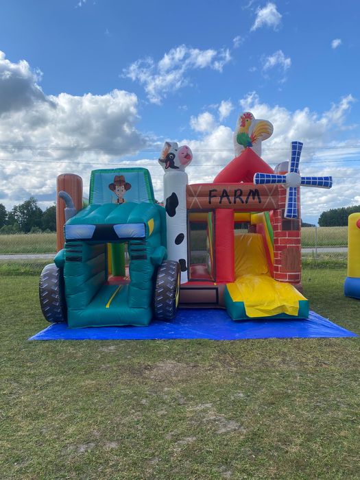 Wynajem dmuchańców Animacje festiwal kolorów kula piana party maskotka