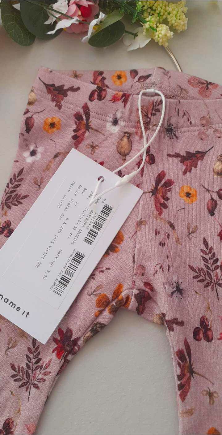 Legginsy r.56 Name It,  Nowe