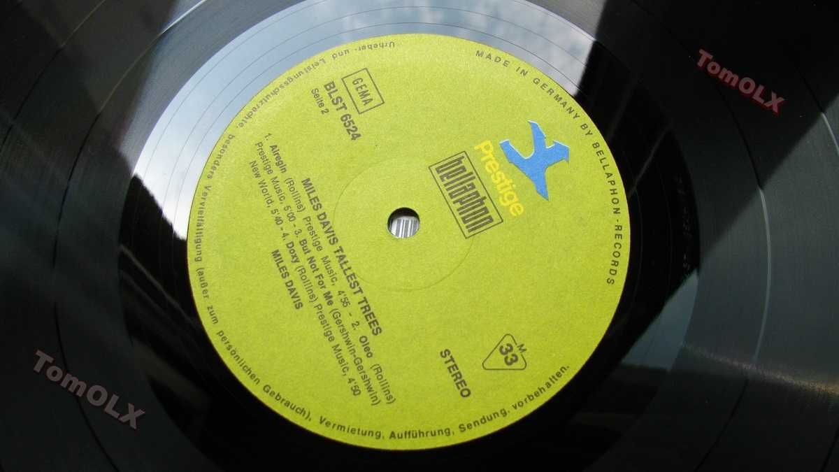 Płyta winylowa Miles Davis - Tallest Trees - Prestige 1972 winyl - EX