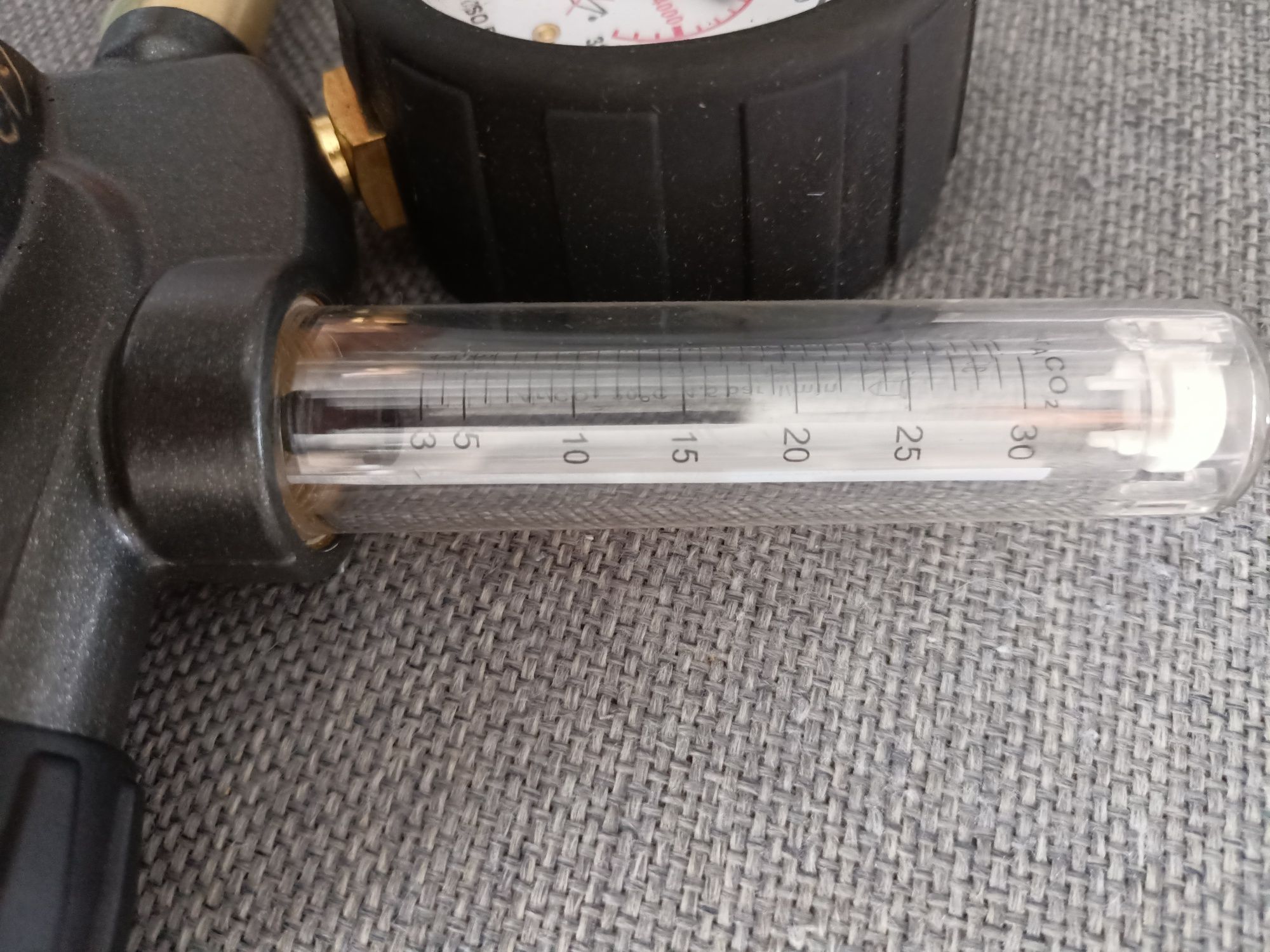 Reduktor butlowy Argon CO2 z rotametrem