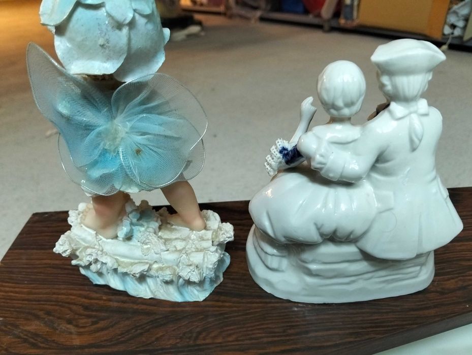 Peças de decoração em cerâmica