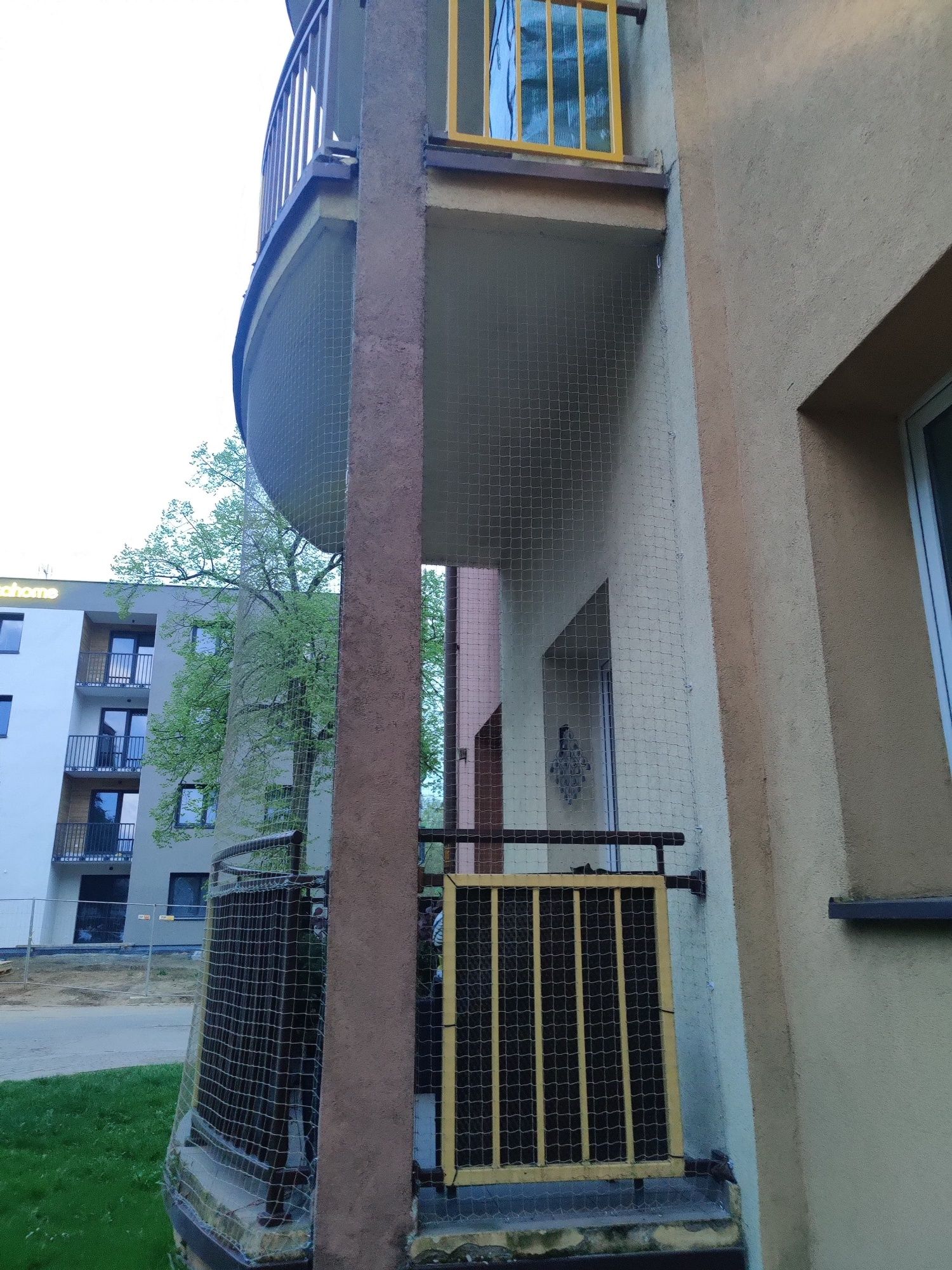 Siatka na balkon, siatka dla kota, siatka przeciw gołebiom